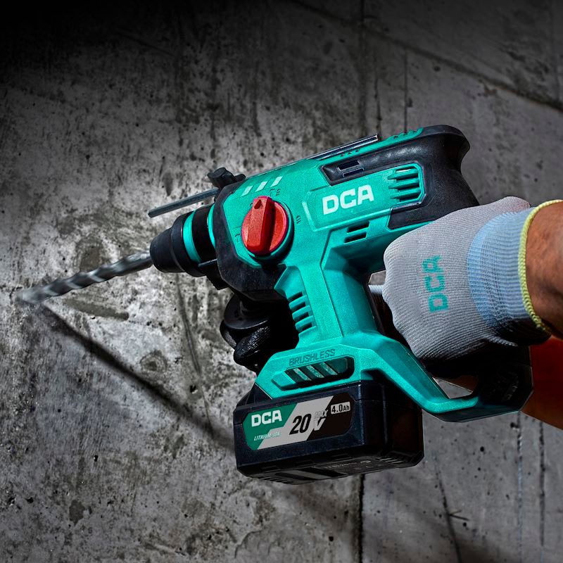 DCA 20V Brushless Rotary Hammer 2.1J (Tool Only)