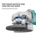 DCA 20V Cordless Brushless Angle Grinder (Tool Only)