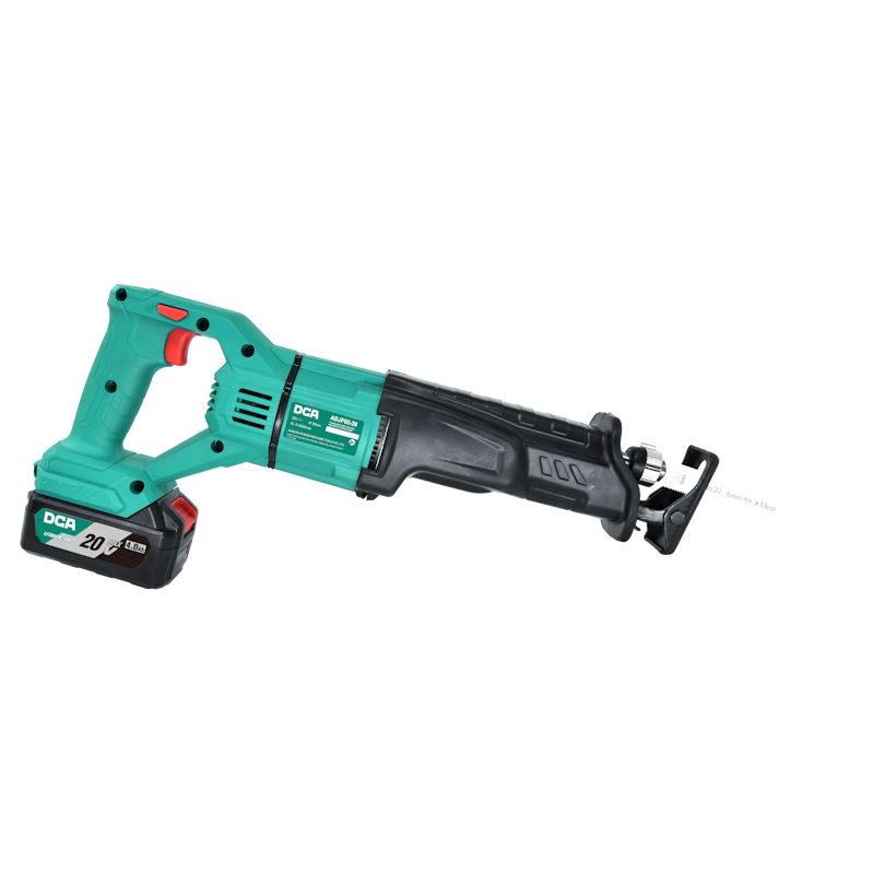 DCA 20V Cordless Reciprocating Saw With 4.0Ah*2 & Charger