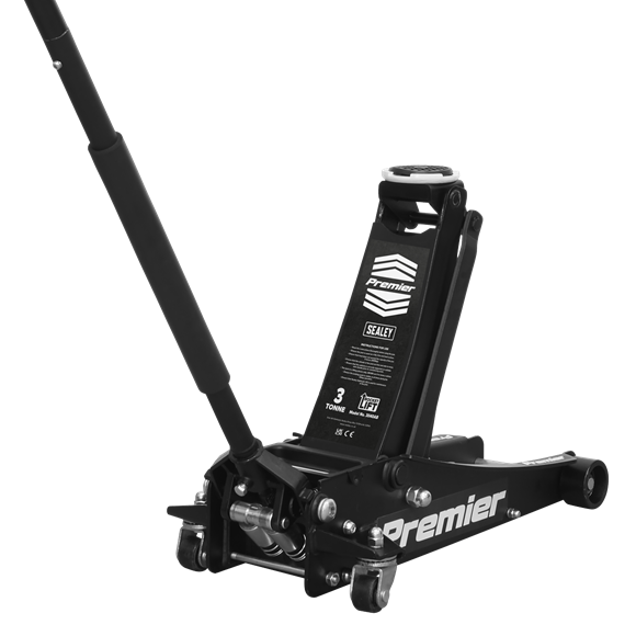 Trolley Jack 3tonne Rocket Lift Black