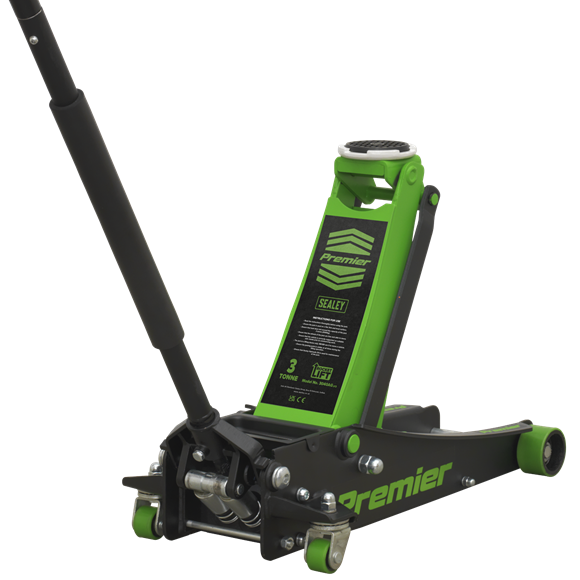 Trolley Jack 3tonne Rocket Lift Green