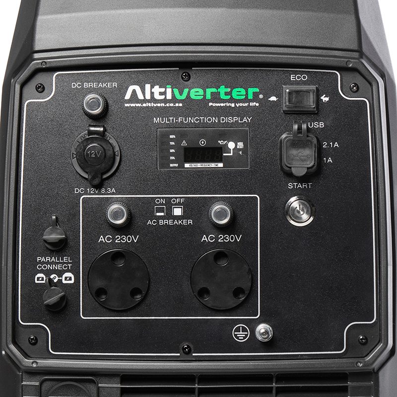 ALTIVERTER® 4.5KVA Pure Sine Wave Inverter Generator - Black Edition 3.8KW