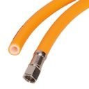 Air Hose 15m x Ø8mm Hybrid High-Visibility 1/4"BSP Unions