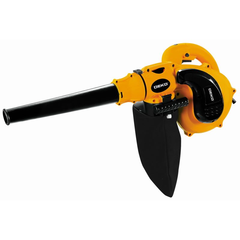 DEKO Tools
800W Aspirator Blower with 1pcs Dust Bag, 1pcs Flexible Tube and 2pcs Suction
Nozzles.