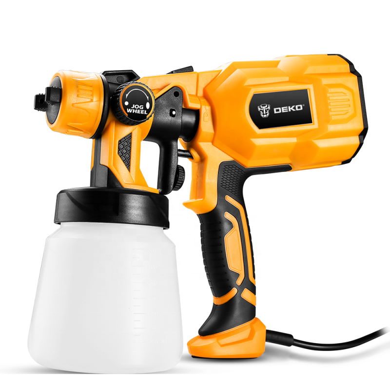 DEKO Tools 550W Electric Spray Gun with 800ml Cup Volume