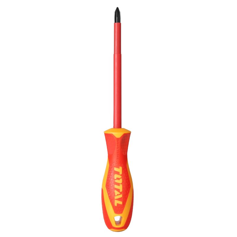 Screwdriver Insulated CR-V PH0×60, TOTAL TOOLS