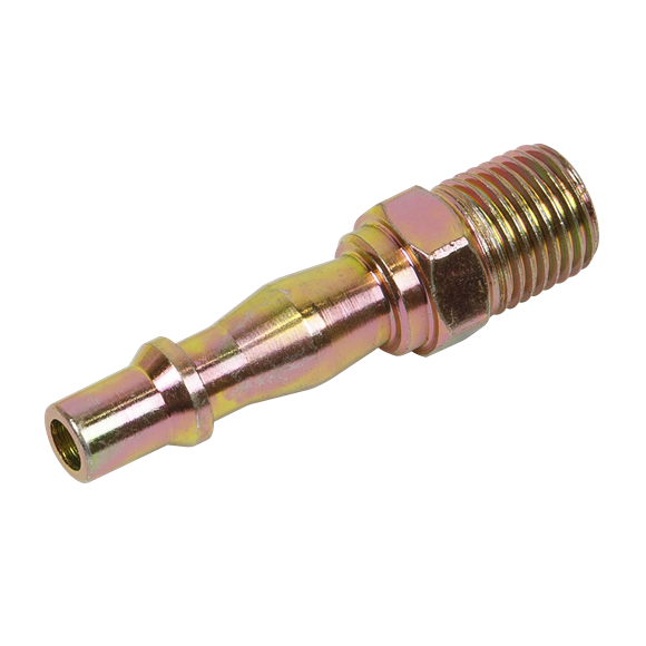 Screwed Adaptor Male 1/4"BSPT Pack of 5, SEALEY UK