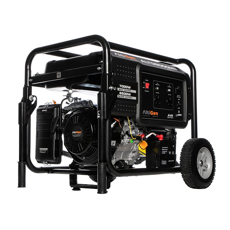 ALTIGEN® 8.5 KVA Electric Start Petrol Generator - Black Edition 7.0KW