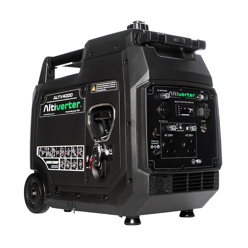 ALTIVERTER® 4.5KVA Pure Sine Wave Inverter Generator - Black Edition 3.8KW